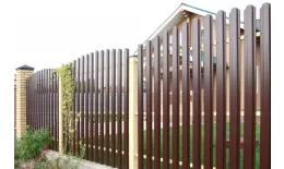 Штакетник Прямоугольный фигурный 0,45 Print Elite Nordic Wood TwinColor купить в екатеринбурге