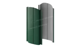 Штакетник металлический МЕТАЛЛ ПРОФИЛЬ ELLIPSE-O 19х126 (VikingMP E-20-6005-0.5) купить в екатеринбурге
