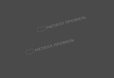 Штакетник металлический МЕТАЛЛ ПРОФИЛЬ LАNE-T 16,5х99 (ПЭ-01-7024-0.4) купить 