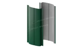 Штакетник металлический МЕТАЛЛ ПРОФИЛЬ ELLIPSE-T 19х126 (ПЭ-01-6005-0.4) купить в екатеринбурге