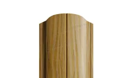 Штакетник металлический МЕТАЛЛ ПРОФИЛЬ ELLIPSE-T 19х126 (ECOSTEEL_T-12-Дуб-0.45) купить в екатеринбурге
