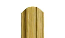 Штакетник металлический МЕТАЛЛ ПРОФИЛЬ ELLIPSE-T 19х126 (ECOSTEEL_T-12-Орех-0.45) купить в екатеринбурге