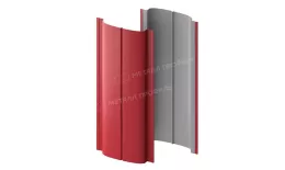 Штакетник металлический МЕТАЛЛ ПРОФИЛЬ ELLIPSE-T 19х126 NormanMP (ПЭ-01-3011-0.5) купить в екатеринбурге