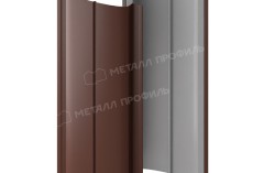 Штакетник металлический МЕТАЛЛ ПРОФИЛЬ ELLIPSE-T 19х126 NormanMP (ПЭ-01-8017-0.5) купить 