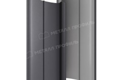 Штакетник металлический МЕТАЛЛ ПРОФИЛЬ ELLIPSE-T 19х126 (VALORI-20-Grey-0.5) купить 