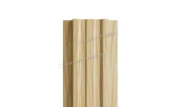 Штакетник металлический МЕТАЛЛ ПРОФИЛЬ LАNE-T 16,5х99 (ECOSTEEL_T-01-ЗолотойДуб-0.5) купить в екатеринбурге