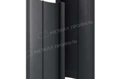 Штакетник металлический МЕТАЛЛ ПРОФИЛЬ ELLIPSE-T 19х126 (VikingMP Д-01-7024\7024-0.45) купить 