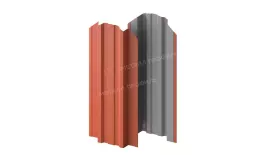Штакетник металлический МЕТАЛЛ ПРОФИЛЬ TRAPEZE-O 16,5х118 (PURETAN-20-RR750-0.5) купить в екатеринбурге
