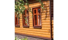 Блок-хаус new Grand Line 0,45 Print Elite с пленкой White Wood TwinColor купить в екатеринбурге