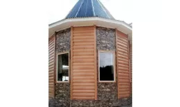 Блок-хаус new Grand Line 0,45 Print Elite Chestnut Wood TwinColor купить в екатеринбурге