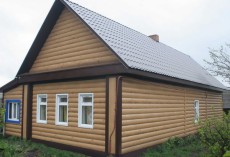 Блок-хаус new Grand Line 0,45 Print Elite с пленкой Chestnut Wood купить 