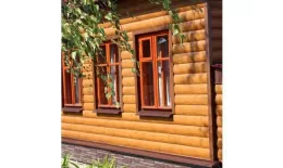 Блок-хаус new Grand Line 0,45 Print Premium с пленкой Cherry Wood Fresh TwinColor купить в екатеринбурге