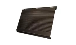 Вертикаль 0,2 gofr 0,5 Satin Matt TX с пленкой RR 32 темно-коричневый купить в екатеринбурге