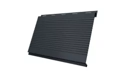 Вертикаль 0,2 Grand Line gofr 0,5 PurPro с пленкой RAL 7024 мокрый асфальт