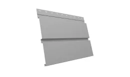 Квадро брус 0,5 Satin с пленкой RAL 9006 бело-алюминиевый купить в екатеринбурге