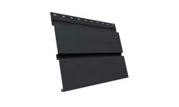Квадро брус 3D 0,5 Satin Matt TX с пленкой RAL 7024 мокрый асфальт купить в екатеринбурге