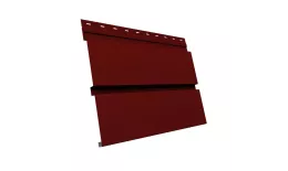 Квадро брус 3D 0,5 Satin с пленкой RAL 3011 коричнево-красный купить в екатеринбурге
