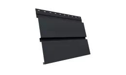 Квадро брус 3D 0,5 Satin с пленкой RAL 7024 мокрый асфальт купить в екатеринбурге