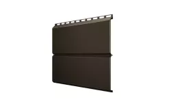 ЭкоБрус 0,345 Grand Line 0,5 GreenCoat Pural BT, matt с пленкой RR 32 темно-коричневый (RAL 8019 серо-коричневый) купить в екатеринбурге