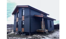 ЭкоБрус 0,345 Grand Line 0,5 Rooftop Бархат с пленкой RAL 9005 черный купить в екатеринбурге