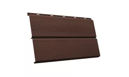 ЭкоБрус 3D 0,345 Grand Line 0,45 Drap TwinColor с пленкой RAL 8017 шоколад купить в екатеринбурге