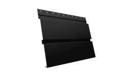 Квадро брус 0,5 Satin Matt TX с пленкой RAL 9005 черный купить в екатеринбурге