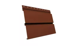 Квадро брус 3D 0,5 Satin Matt TX с пленкой RAL 8004 терракота купить в екатеринбурге
