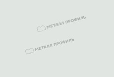 Сайдинг МЕТАЛЛ ПРОФИЛЬ Lбрус-XL-14х335 NormanMP (ПЭ-01-9003-0.5) купить 