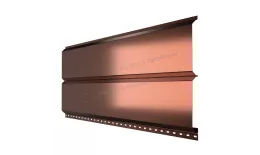 Сайдинг МЕТАЛЛ ПРОФИЛЬ Lбрус-XL-Н-14х335 (PURMAN-20-Argillite-0.5) купить в екатеринбурге
