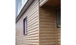 Сайдинг МЕТАЛЛ ПРОФИЛЬ Woodstock-Т-28х330 (ECOSTEEL_MA-01-Сосна-0.5) купить в екатеринбурге
