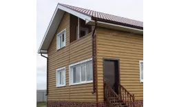 Сайдинг МЕТАЛЛ ПРОФИЛЬ Woodstock-Т-28х330 (ECOSTEEL_MA-01-Сосна-0.5) купить в екатеринбурге
