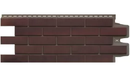 Фасадные панели GRAND LINE Коллекция Клинкерный Кирпич Design Plus Кофе с темно-бежевым швом купить в екатеринбурге