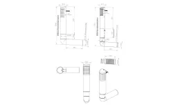 Дефлектор цокольный Ross 200/210 черный купить в екатеринбурге