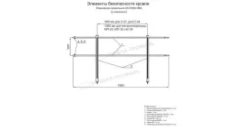 Ограждение кровельное ОК-h600х1860 мм (3009) купить в екатеринбурге
