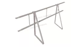 Ограждение кровельное ОК-h600х1860 мм (9003) купить в екатеринбурге