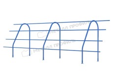 Ограждение кровельное ОК-h1200х3000 мм (5012) купить 