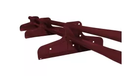 Снегозадержатель Стандарт Т4 d 40х20 RAL 3005 (1м) купить в екатеринбурге