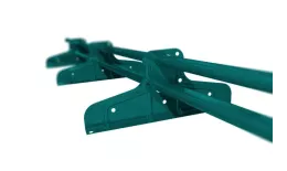 Снегозадержатель Стандарт Т4 d 40х20 RAL 5021 (3м) купить в екатеринбурге