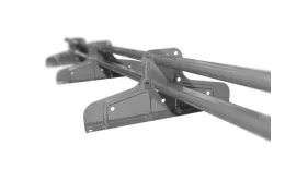 Снегозадержатель Стандарт Т4 d 40х20 RAL 9006 (3м) купить в екатеринбурге