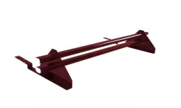 Снегозадержатель трубчатый для композитной черепицы RAL 3005 (1м) купить в екатеринбурге