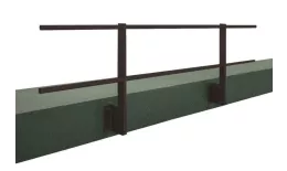 Ограждение кровельное для парапета с боковым креплением RR 32 (2,0х0,9м) купить в екатеринбурге