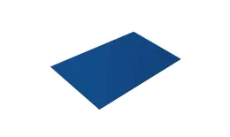 Плоский лист 0,45 PE с пленкой RAL 5005 сигнальный синий купить в екатеринбурге