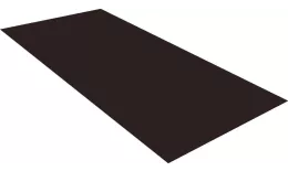 Плоский лист 0,5 Satin Matt TX с пленкой RAL 9005 черный купить в екатеринбурге