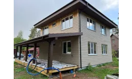 FCS Фиброцементный сайдинг Wood 190х3000х8мм 0.57м2 F03 купить в екатеринбурге