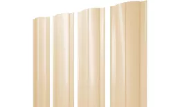 Штакетник Круглый с прямым резом 0,45 Drap TX RAL 1015 светлая слоновая кость купить в екатеринбурге