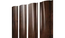 Штакетник Круглый с прямым резом 0,45 Print Elite Cherry Wood TwinColor купить в екатеринбурге