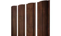 Штакетник Круглый с прямым резом 0,45 Print-Double Premium Cherry Wood Dark F купить в екатеринбурге