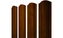 Штакетник Круглый фигурный 0,4 Print Premium Golden Wood Intense FTC купить в екатеринбурге