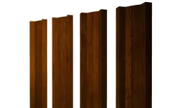 Штакетник М-образный А с прямым резом 0,4 Print Premium Golden Wood Intense FTC купить в екатеринбурге