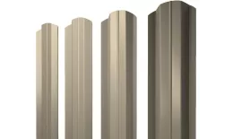 Штакетник М-образный В фигурный 0,5 Satin RAL 1015 светлая слоновая кость купить в екатеринбурге